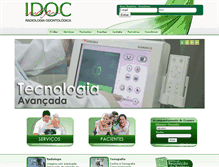 Tablet Screenshot of idocradiologia.com